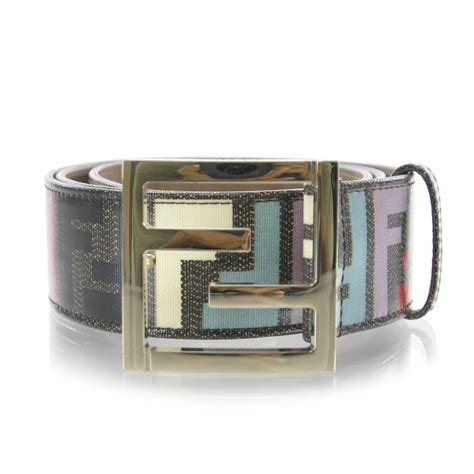 fendi white zucca multicolor ff logo monogram belt.jpg